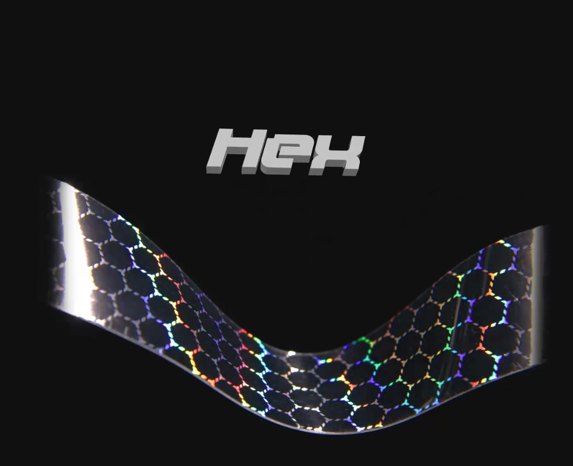 Ultracurve 1000 Spectrum™ Holographic Hex